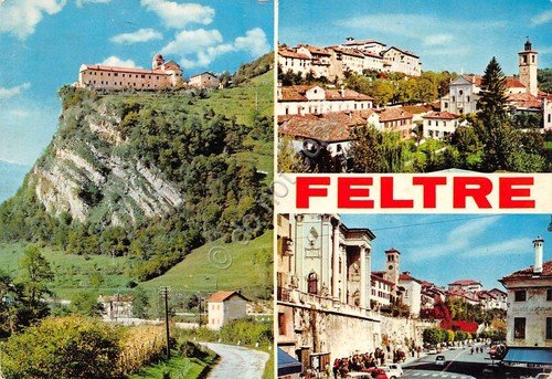 Cartolina Feltre Vedute 1975 (Belluno) | Immagine principale