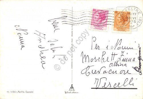 Cartolina Feltre Vedute 1975 (Belluno) | Immagine Gallery 2