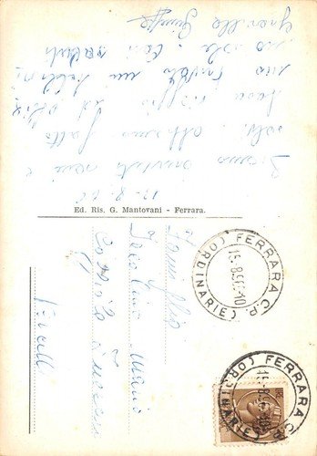 Cartolina Ferrara Castello Estense animata 1960 | Immagine Gallery 2