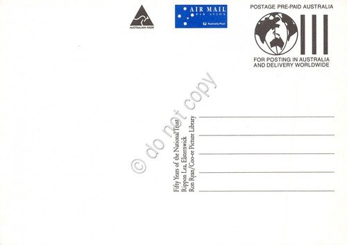 Cartolina Filatelica Australia 50 Years of National Trust 1995
