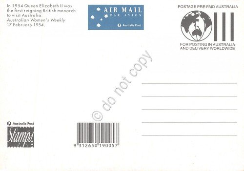 Cartolina Filatelica Australia Elisabeth II 1994 | Immagine Gallery 2