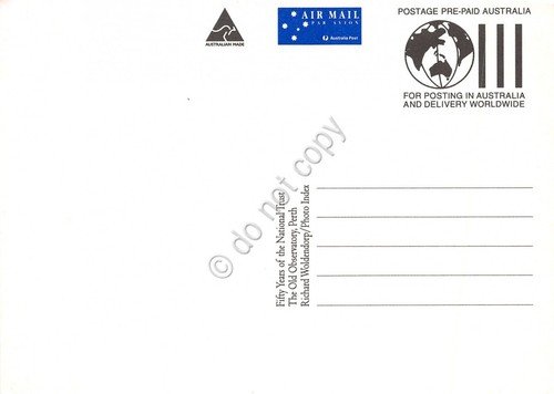 Cartolina Filatelica Australia National Trust 1995
