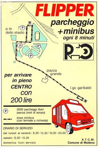 Cartolina filatelica Azienda Trasporti consorziali Modena 1989