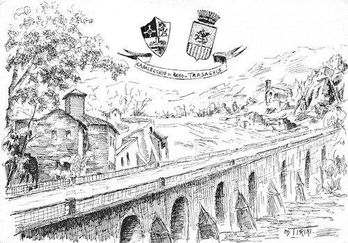 Cartolina filatelica Casalecchio di Reno Trasaghis Solidarietà per Friuli 1976