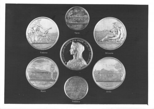 Cartolina Filatelica Munificenze di Maria Luigia Parma 1977