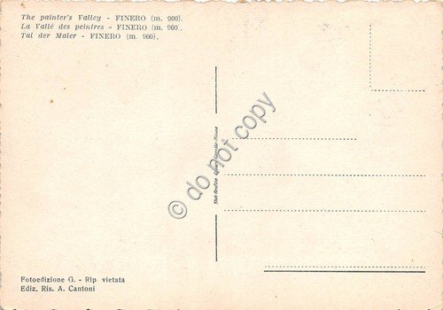 Cartolina Finero Valle dei Pittori Panorama | Immagine Gallery 2