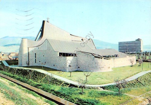 Cartolina Firenze Campi Bisenzio Chiesa S. Giovanni B. dell'Autostrada del … | Immagine principale
