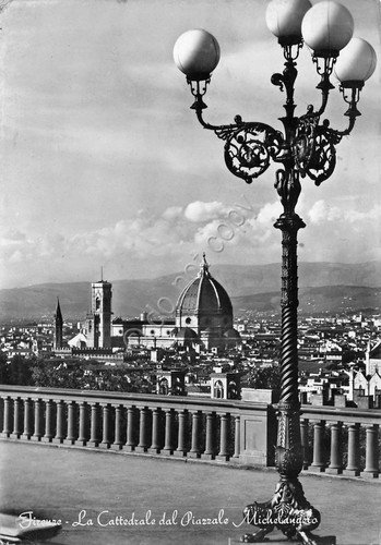 Cartolina Firenze Cattedrale timbro a targhetta PT 1960 | Immagine Gallery 2