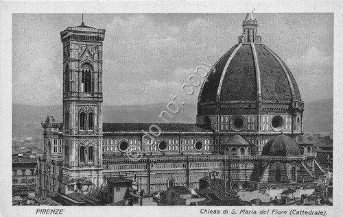 Cartolina Firenze Chiesa S. M. Belfiore | Immagine principale