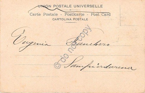 Cartolina Firenze illustrata Finestrone del Campanile di Giotto primi '900 | Immagine Gallery 2