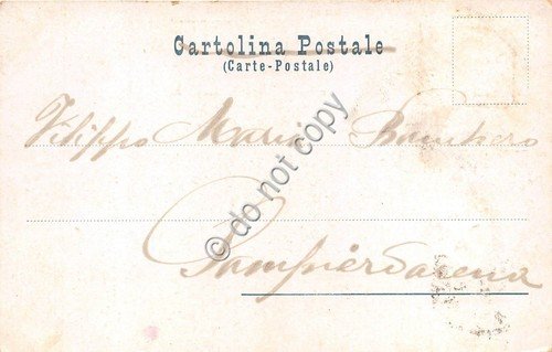 Cartolina Firenze Illustrata Palazzo Vecchio primi '900 | Immagine Gallery 2