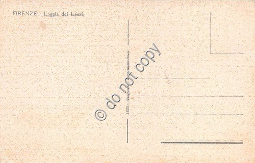 Cartolina Firenze Loggia dei Lanzi | Immagine Gallery 2