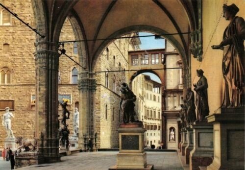 Cartolina Firenze Loggia dell' Orcagna | Immagine principale