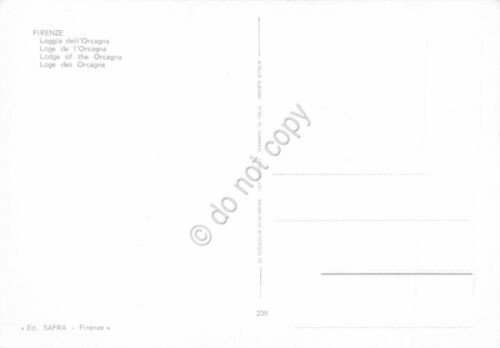 Cartolina Firenze Loggia dell' Orcagna | Immagine Gallery 2