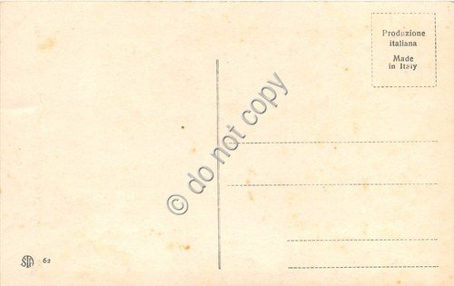 Cartolina Firenze Palazzo Pitti Carretto Alterocca anni '20