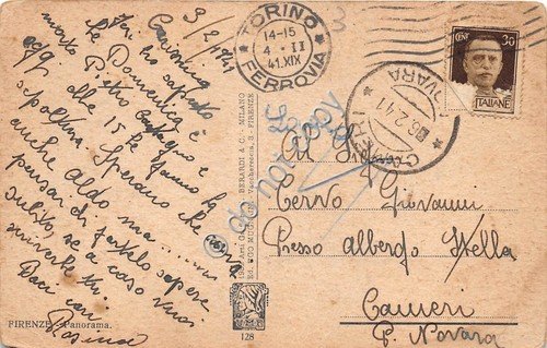 Cartolina Firenze Panorama 1941 | Immagine Gallery 2