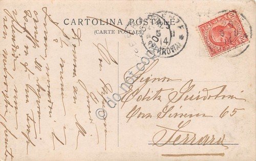 Cartolina Firenze Piazzale Michelangelo animata anni'10