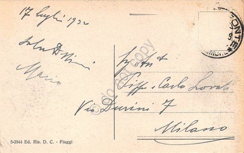 Cartolina Fiuggi Palazzo della Fonte dal Viale della Nuova Fonte …