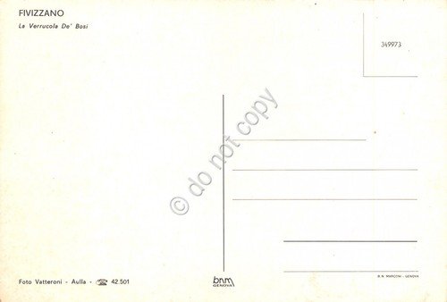 Cartolina Fivizzano la Verrucola De' Bosi | Immagine Gallery 2