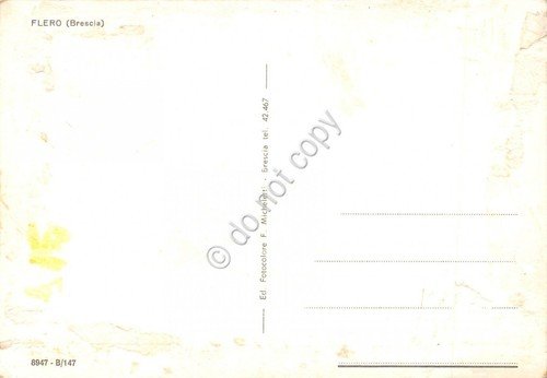 Cartolina Flero Brescia panorama parziale | Immagine Gallery 2