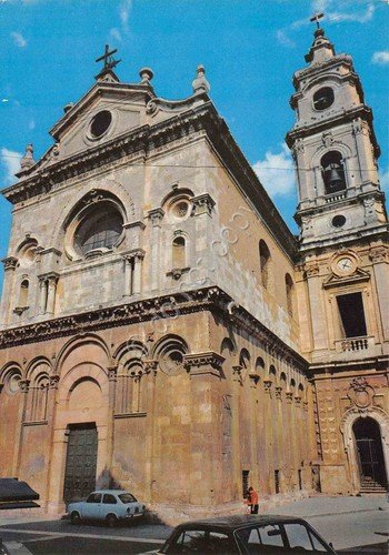 Cartolina Foggia Cattedrale scorcio anni '70 | Immagine principale