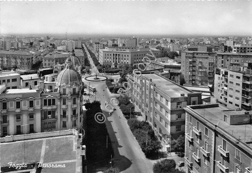 Cartolina Foggia Panorama anni '60