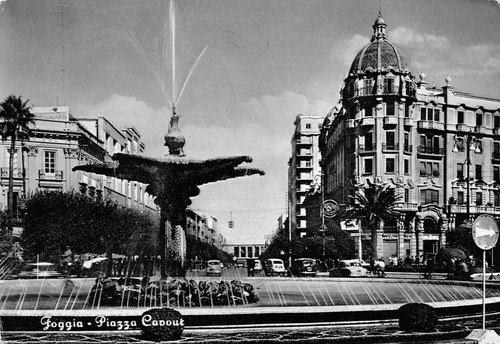 Cartolina Foggia Piazza Cavour 1963 | Immagine principale