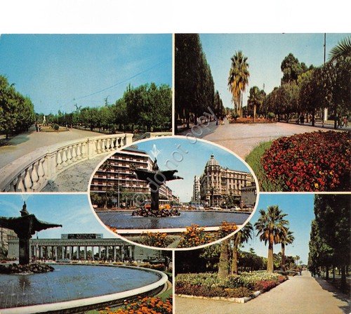 Cartolina Foggia vedute varie della città anni '70 | Immagine principale