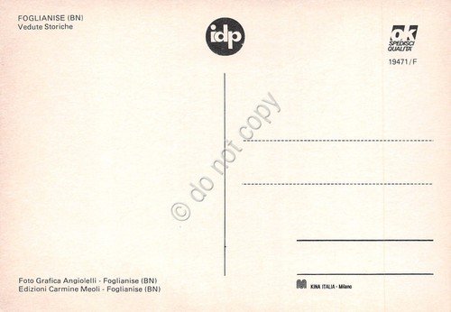 Cartolina Foglianise vedute storiche varie paese anni '70 | Immagine Gallery 2