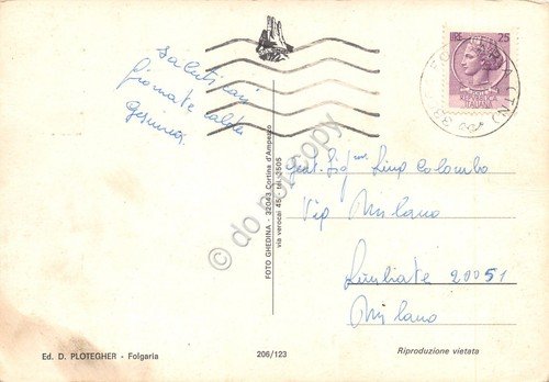 Cartolina Folgaria Vedute (Trento) | Immagine Gallery 2