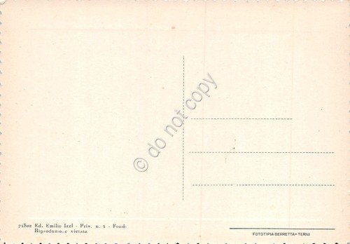 Cartolina Fondi Porta Roma animata auto case