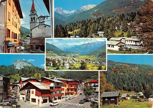 Cartolina Forni di Sopra Villaggio Tintai Villaggio Pineland 5 vedute …