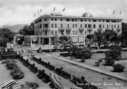 Cartolina Forte dei Marmi Grand Hotel 1955 (Lucca) | Immagine principale