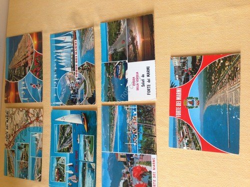 Cartolina Forte dei Marmi lotto di 8 cartoline con vedutine … | Immagine principale