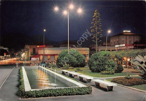 Cartolina Forte dei Marmi Notturno Ristorante Sergio 1975 | Immagine principale