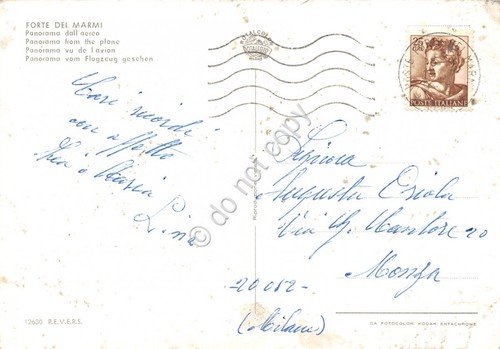 Cartolina Forte dei Marmi Panorama aereo (Lucca) | Immagine Gallery 2