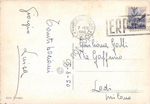 Cartolina Forte dei Marmi Panorama della spiaggia dal mare barca … | Immagine Gallery 2