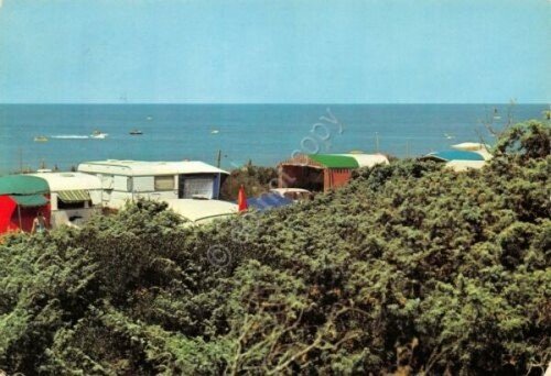 Cartolina Forte di Bibbona camping Casa di Caccia 1973