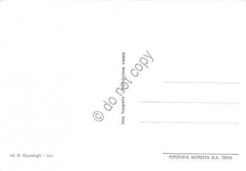 Cartolina Fossombrone Cascata del Metauro