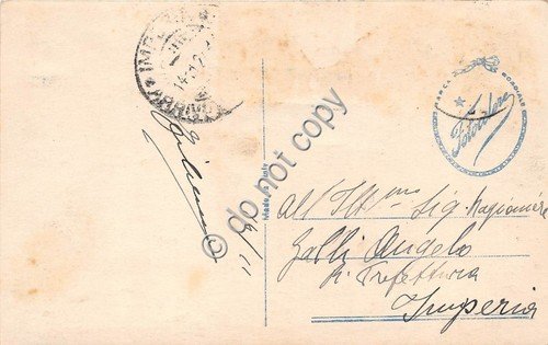 Cartolina foto cartolina Fotocelere panorama lungo fiume anni '20 | Immagine Gallery 2