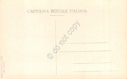 Cartolina fotografica Torino Cavalcavia passaggio Giardino Real Ed.L. Ricci N.59