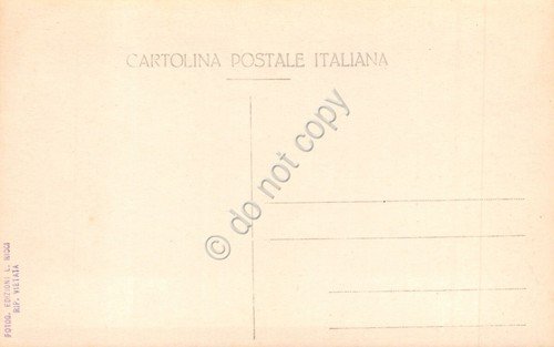 Cartolina fotografica Torino Parco del Valentino Ed.L. Ricci N.14