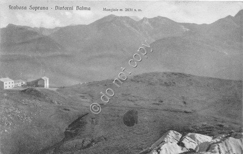 Cartolina Frabosa Soprana Dintorni Balma panorama
