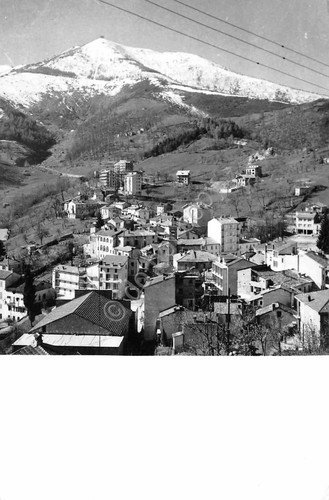 Cartolina Frabosa Soprana panorama 14 bordo bianco