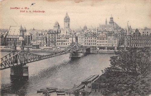 Cartolina Frankfurt a. M Blid b.d.Schlistrasse 1912 | Immagine principale