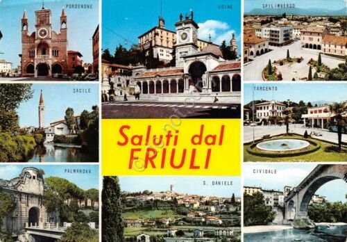 Cartolina Friuli vedute varie localit 1967 (Trieste)