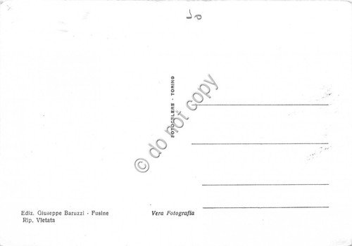 Cartolina Fusine in Valromana Lago inferiore animata auto d'poca (Udine) | Immagine Gallery 2