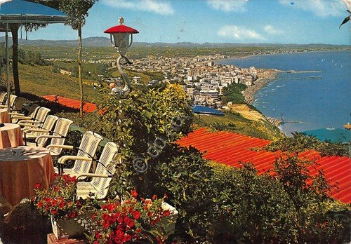 Cartolina Gabicce panorama da terrazza 1970 segnata (Pesaro) | Immagine principale
