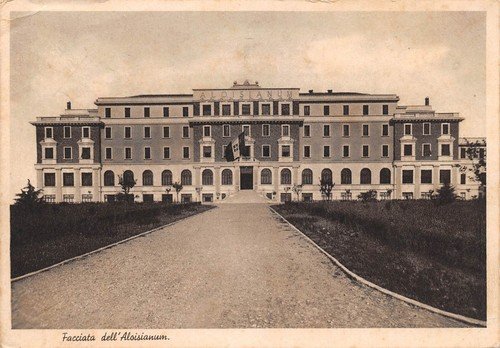 Cartolina Gallarate Istituto Filosofico Aloisianum 1944 Facciata