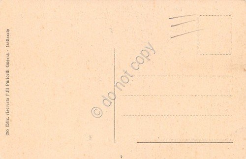 Cartolina Gallarate Notturno R. Sottoprefettura illustrata | Immagine Gallery 2